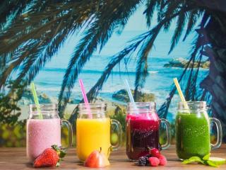 Smoothie nectarine et kale : recette exotique brule-graisses